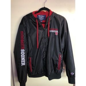 BOOMER SOONER OU bomber jacket